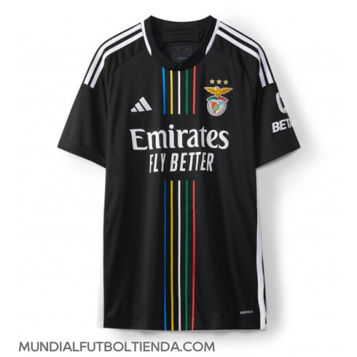 Camiseta Benfica Segunda Equipación Replica 2023-24 mangas cortas